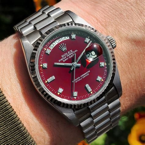 rolex day datedials|day date rolex watch price.